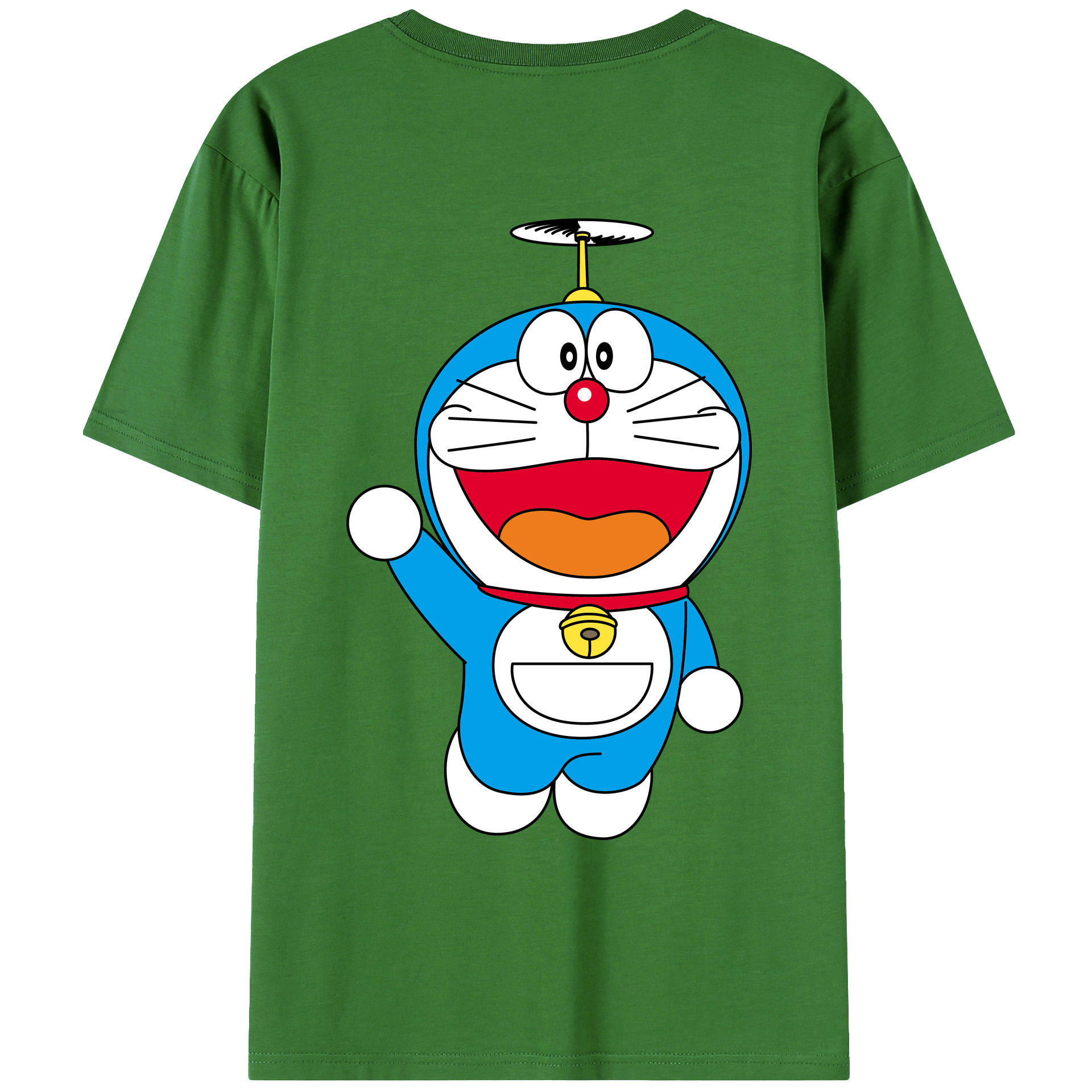 （画像用） ドラえもん Doraemon レディース半袖Tシャツ(バックプリント)